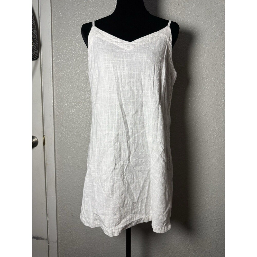 Rhythm White 100% cotton Mini Beach Dress  Size M
